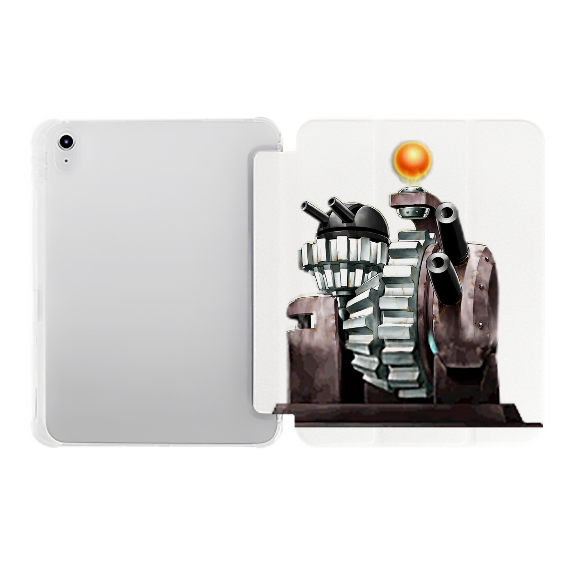 （画像用） 遊☆戯☆王 Yu-Gi-Oh! IPad ケース ペン収納付き 三つ折りスタンド PUレザー×シリコン 対応機種9.5/10.5/10.9インチ